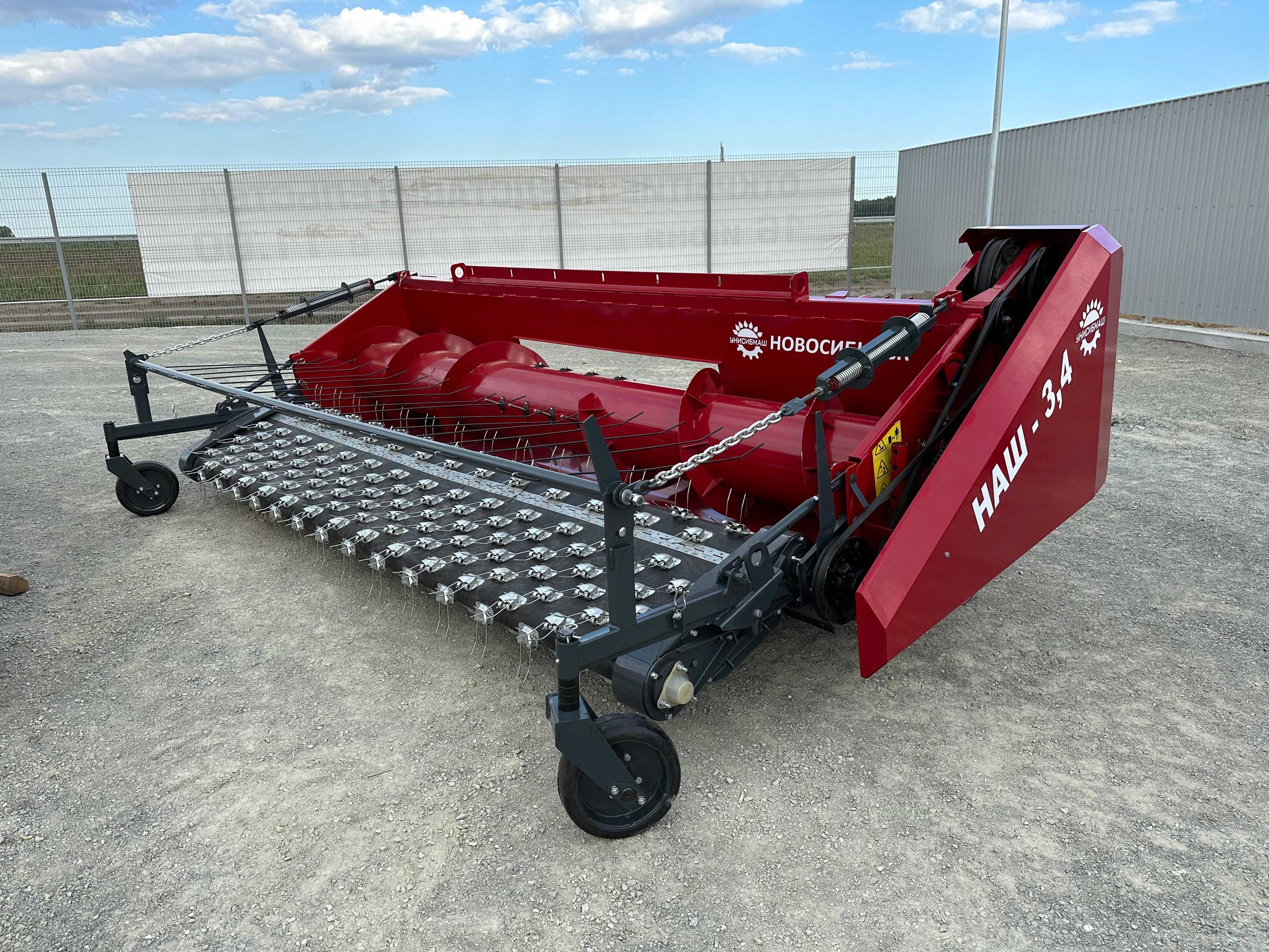 Платформа-подборщик НАШ-3,4 на Есиль-760, Акрос, Вектор, New Holland