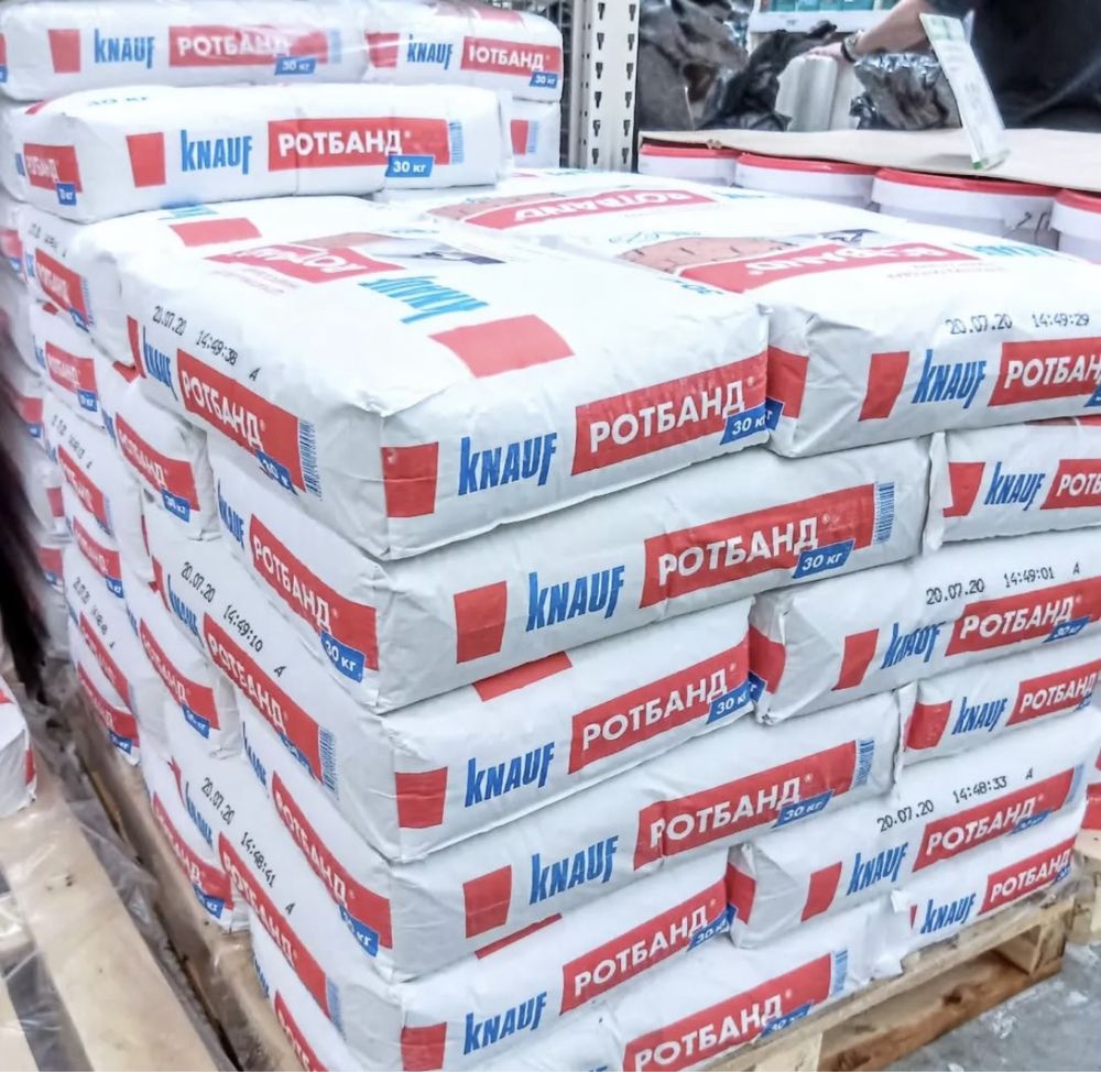 Ротгипс Ротбанд и другие Сухие Смеси