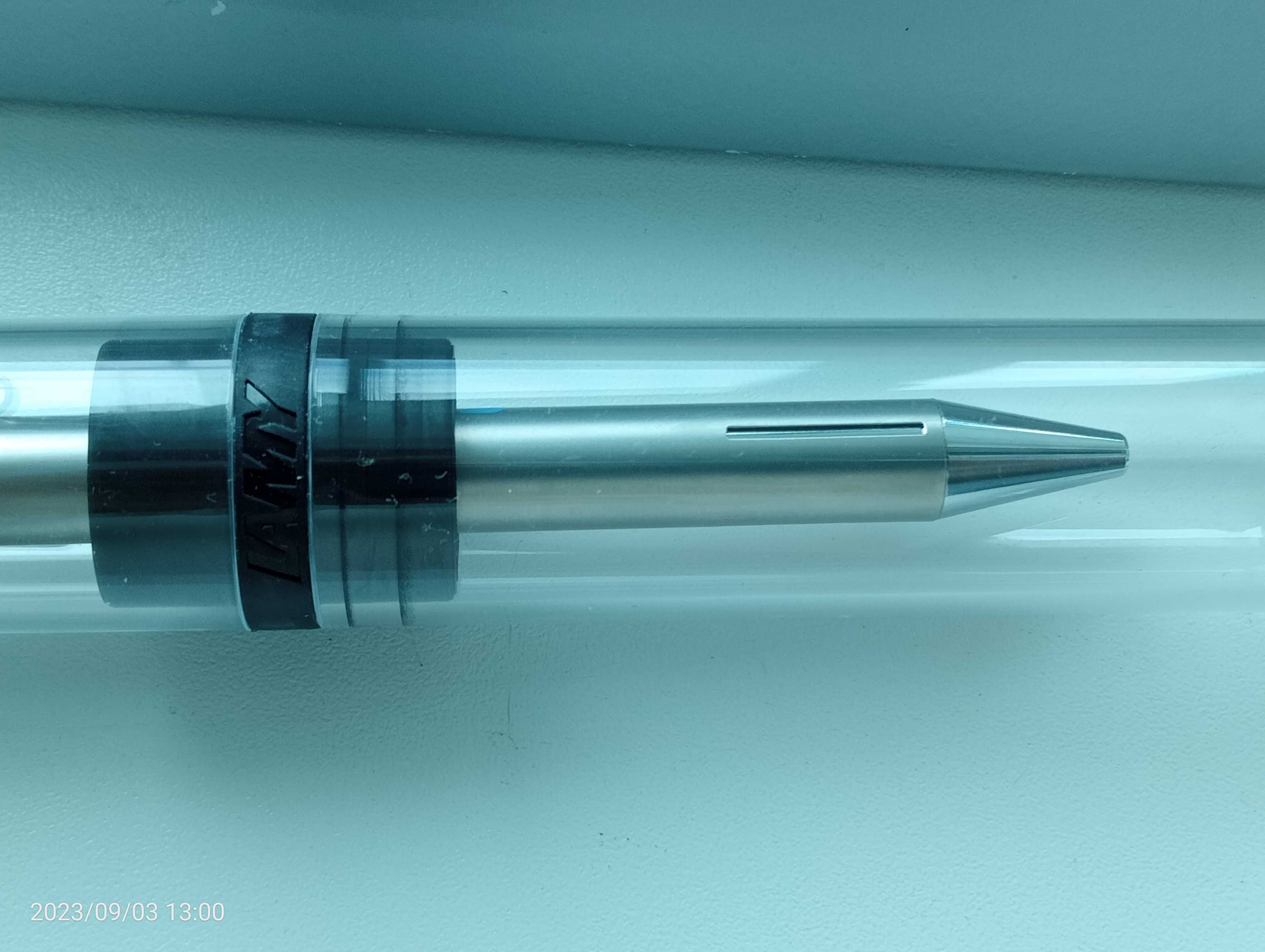 Шариковая ручка Lamy (Германия)матовая сталь  PenForMen