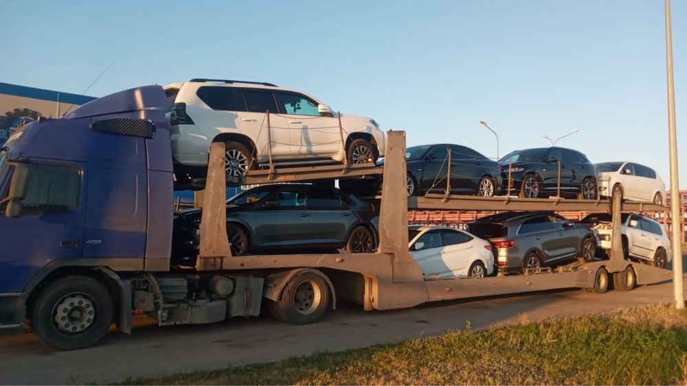 Перевозка автомобиля автовозом