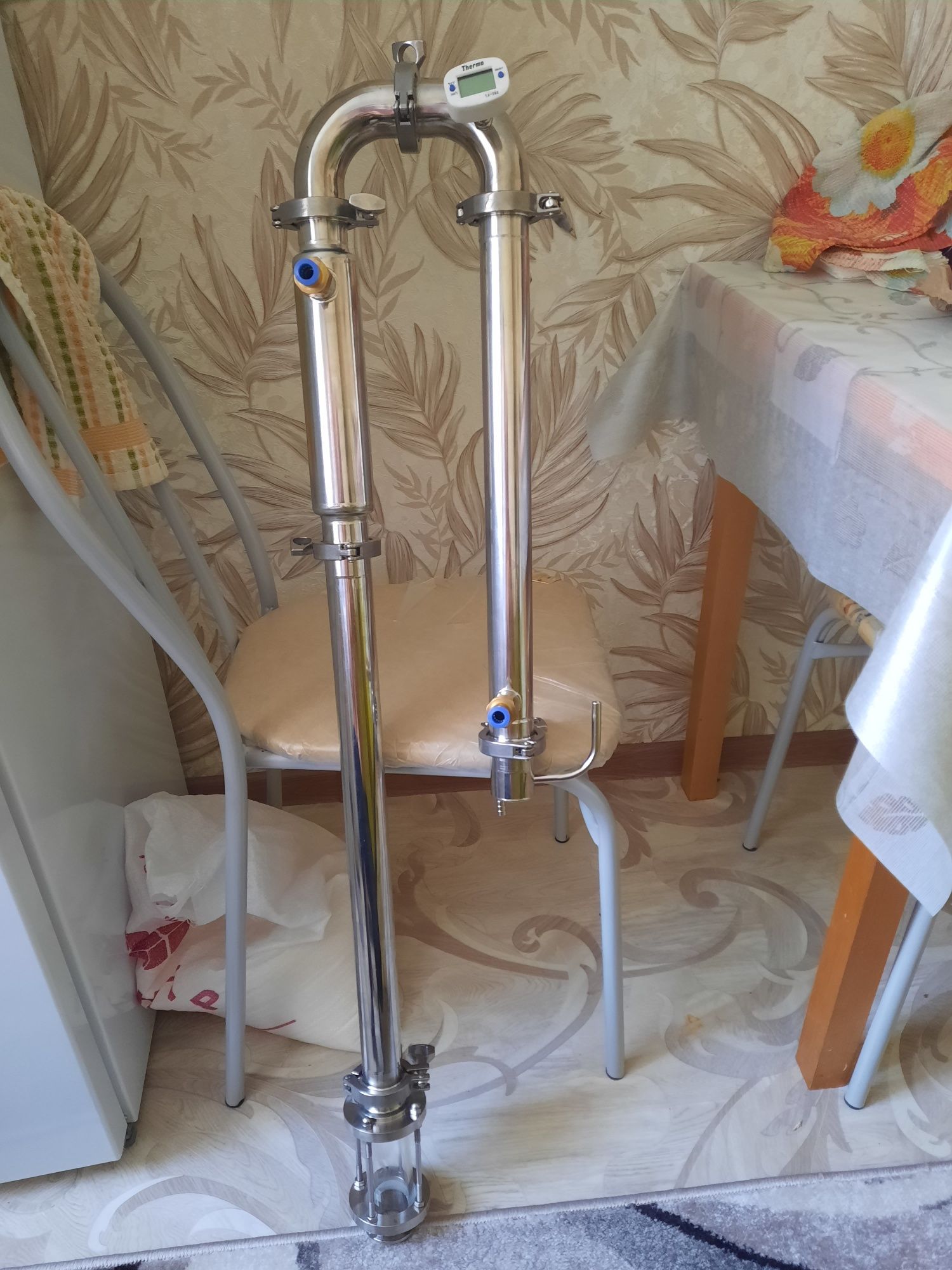 Продам колонну на кламп 1.5 с диоптром