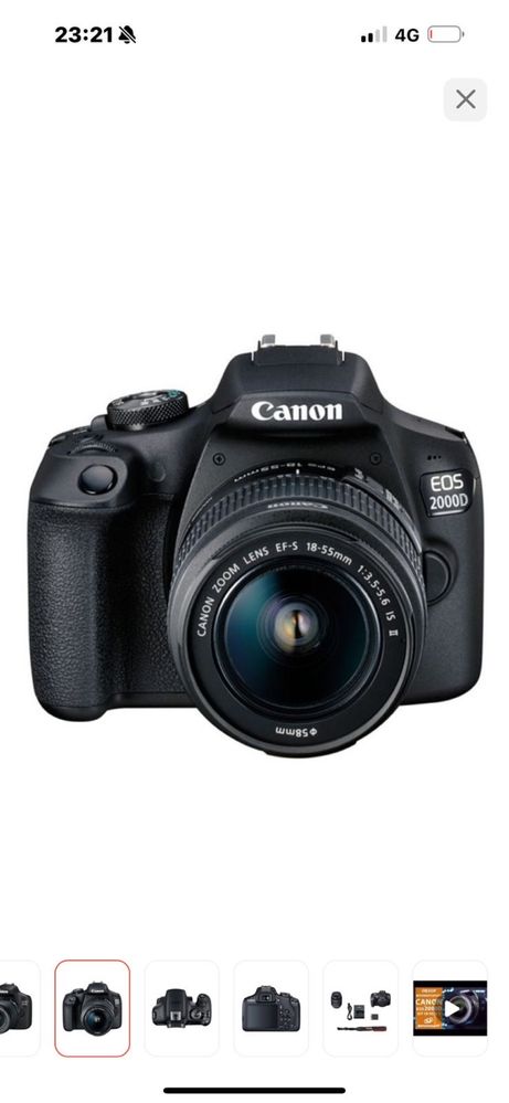 Камера Canon EOC 2000D