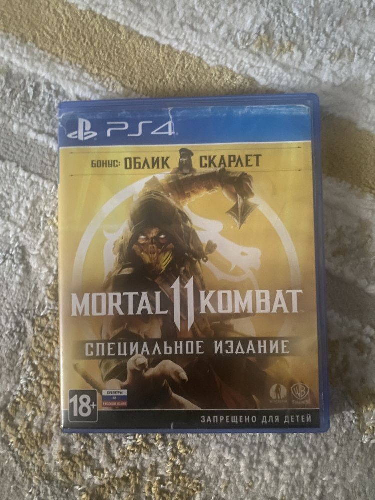 продам диск на пс4/ps4 mortal kombat 11/mk11