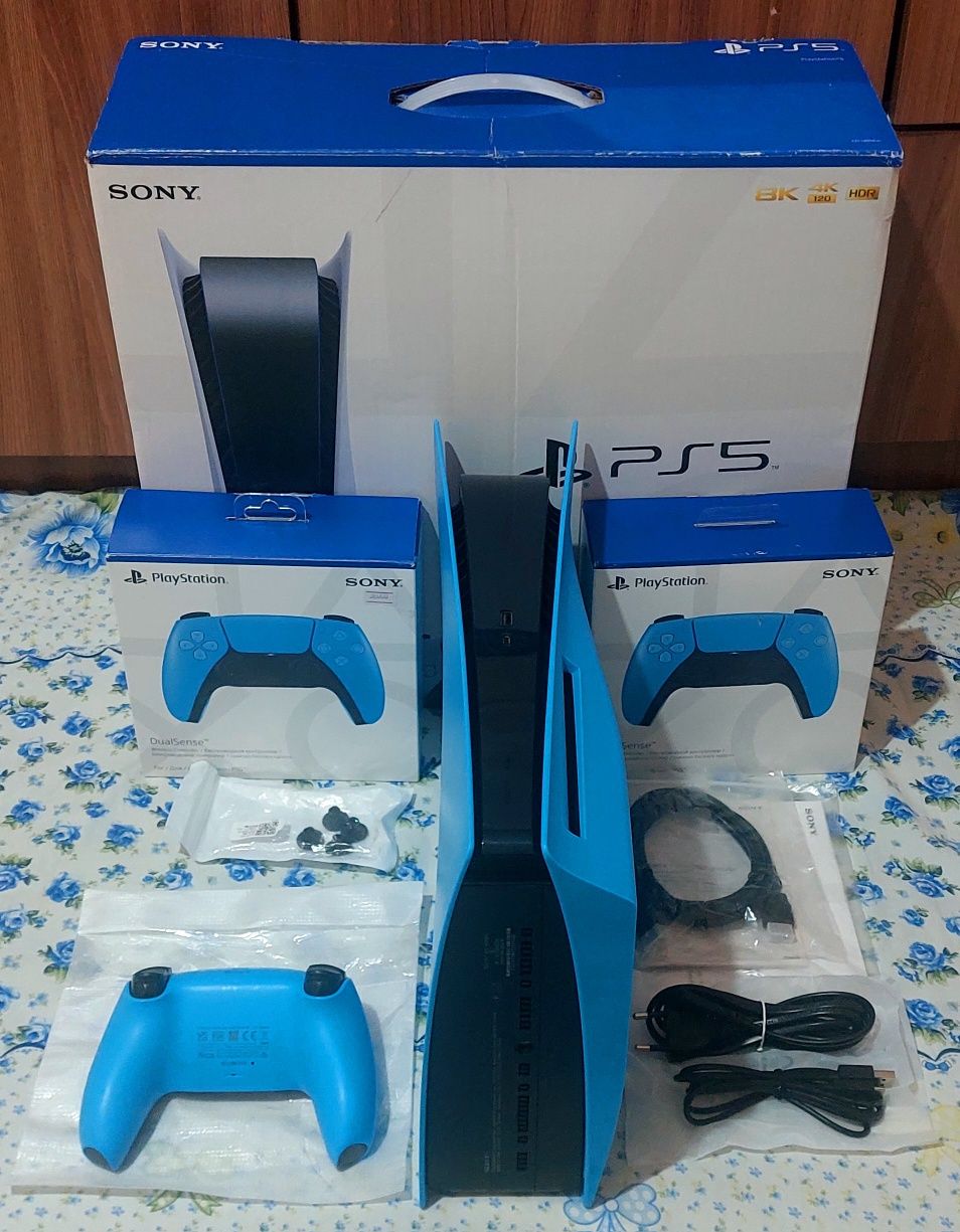 Ps5 Лимитированный для Фиферов! 2 джостик!