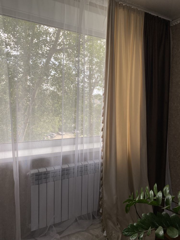 Продам шторы с гардинами