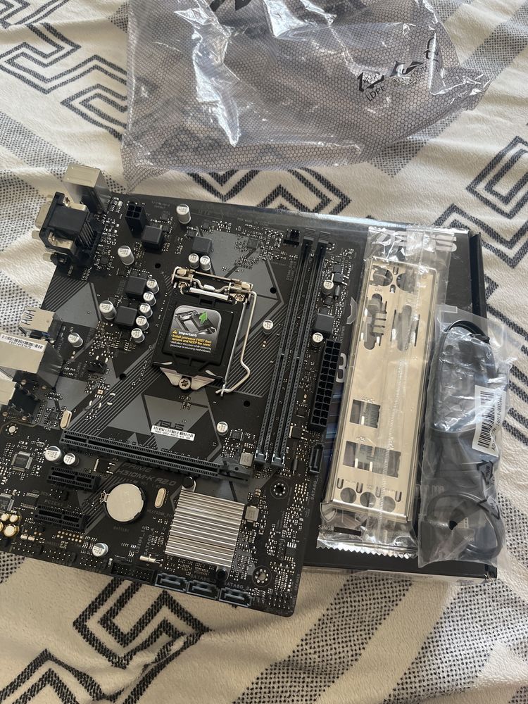 Материнская плата asus prime h310m
