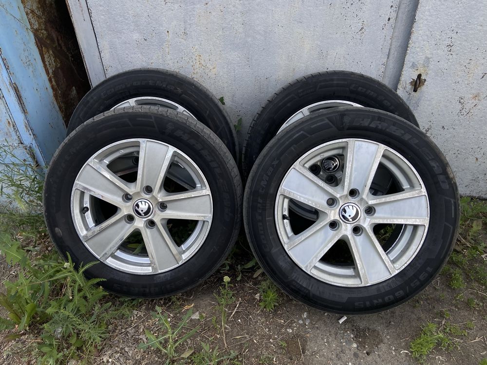Продам диски в сборе шкода