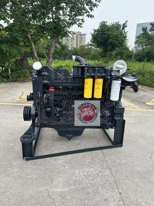 Дизельный двигатель ДВС Komatsu SAA6D140E-2