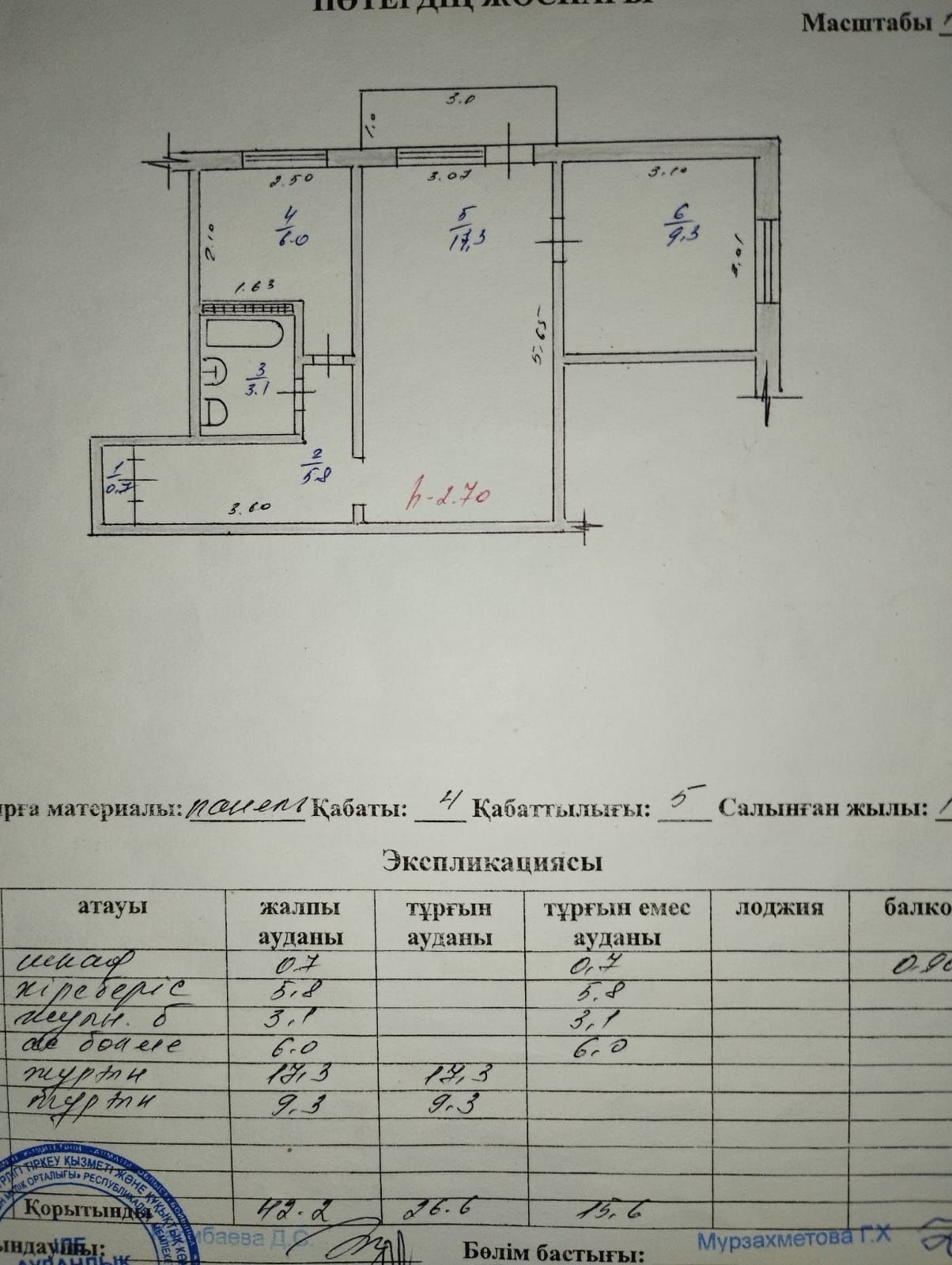 Продам 2-х комнатную квартиру!