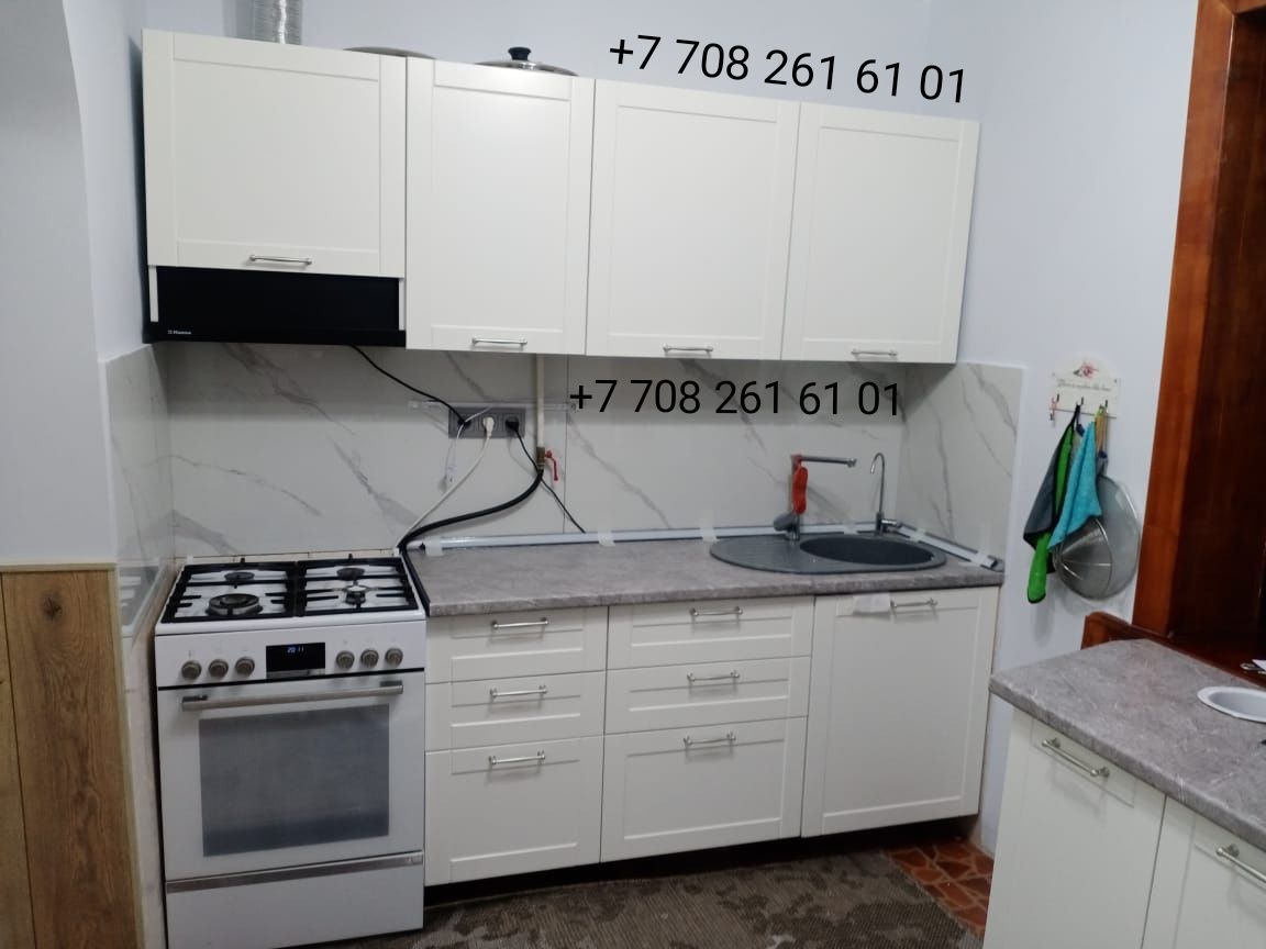 Замена кухонных фасадов и столешниц