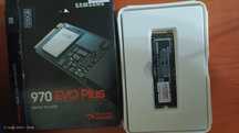 SSD500  GB Samsung 970 EVO plus,M.2,read 3500 MB/s write 3200 MB/s,PCI