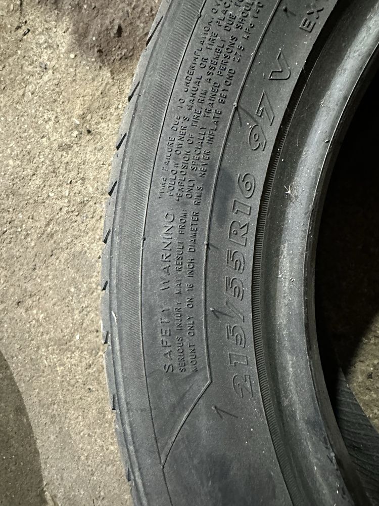 Продам 215/55/16