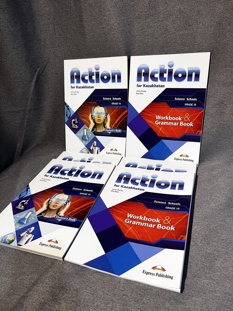 Учебники от издательства, тетради Excel, Action, Aspect