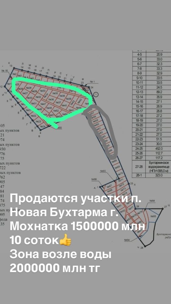Земля п. Новая Бухтарма гора Мохнатка