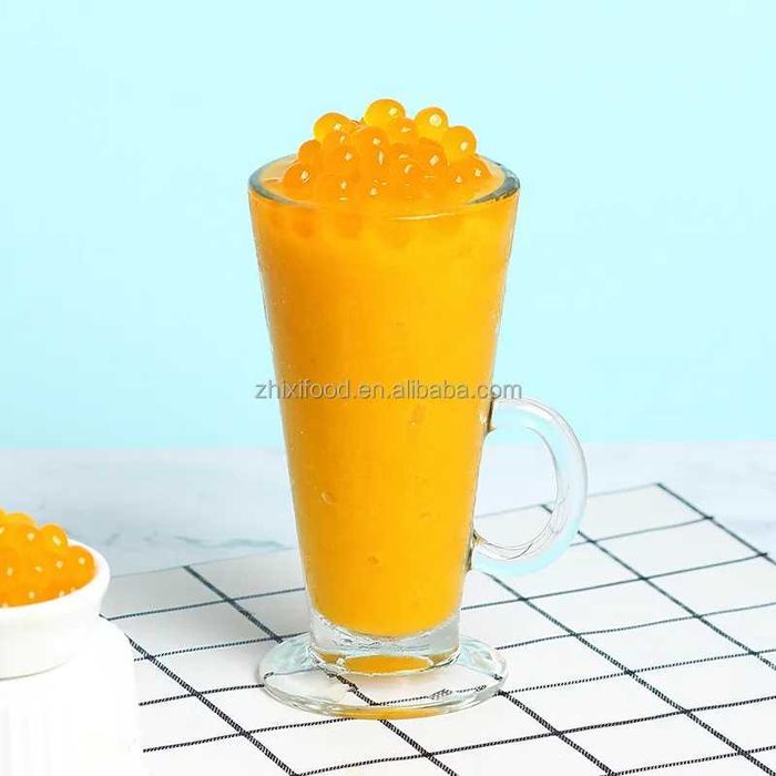 Поппинг боба маракуйя джуз боллы 1.25 кг — для напитков и bubble tea