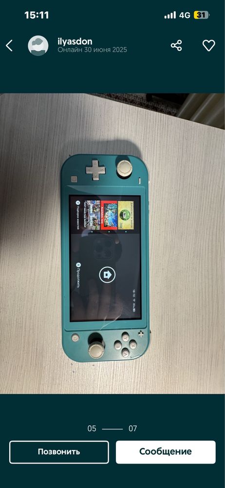 Nintendo switch lite 32 гб