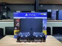 Sony PlayStation 4 Slim, 1 TB, полный комплект, есть игры, 10411/А10