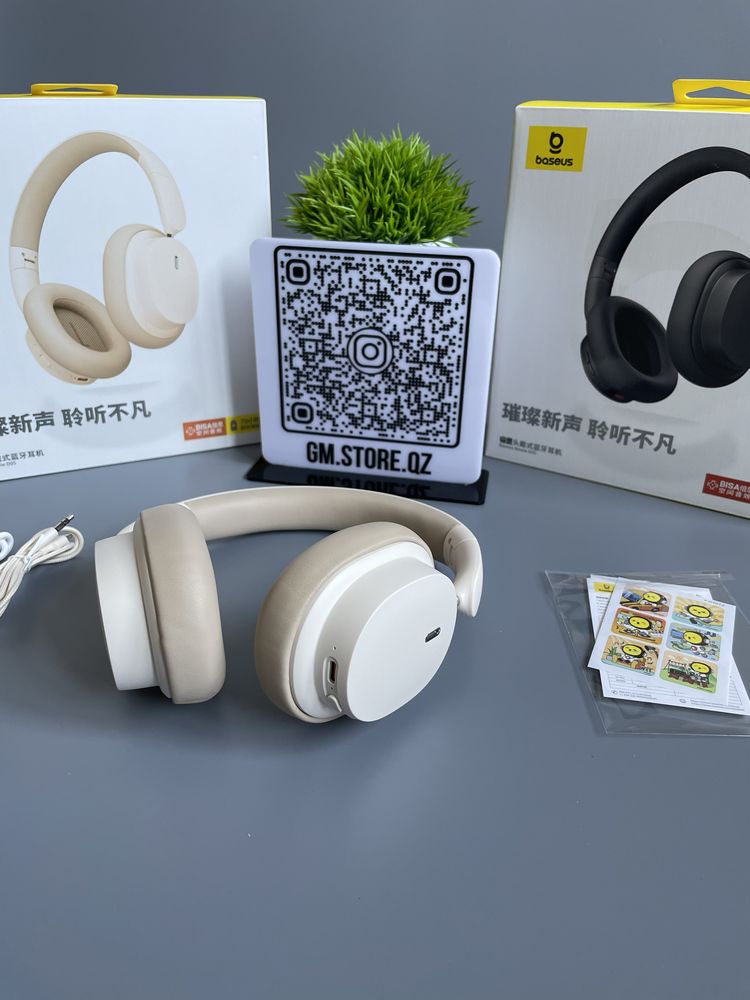 Беспроводные наушники BASEUS Bluetooth, Wireless Headphones Bowie DO5