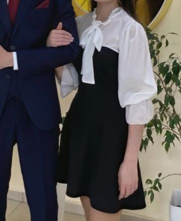 Фартук и платье школьное