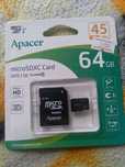 Продам новую карту памяти 64Gb торга не будет