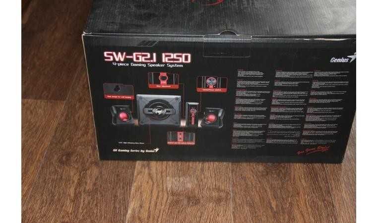 Компьютерная акустика для компьютера ПК PC Genius SW-G2. 1 1250