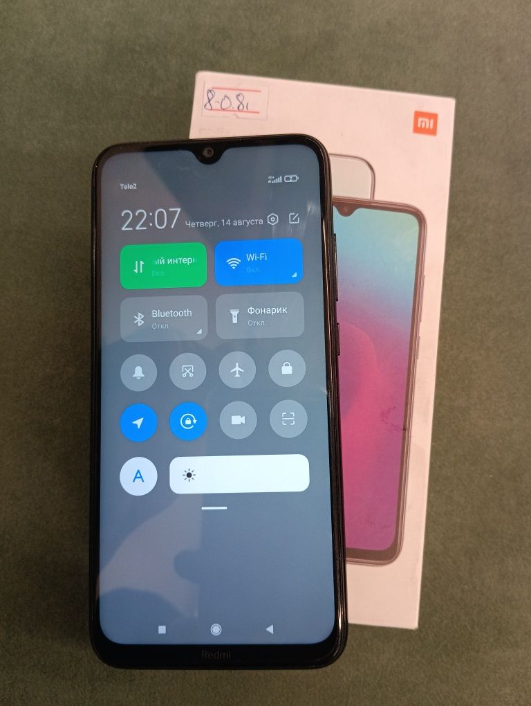 XioAmi ReDm NoTe 8 BLack