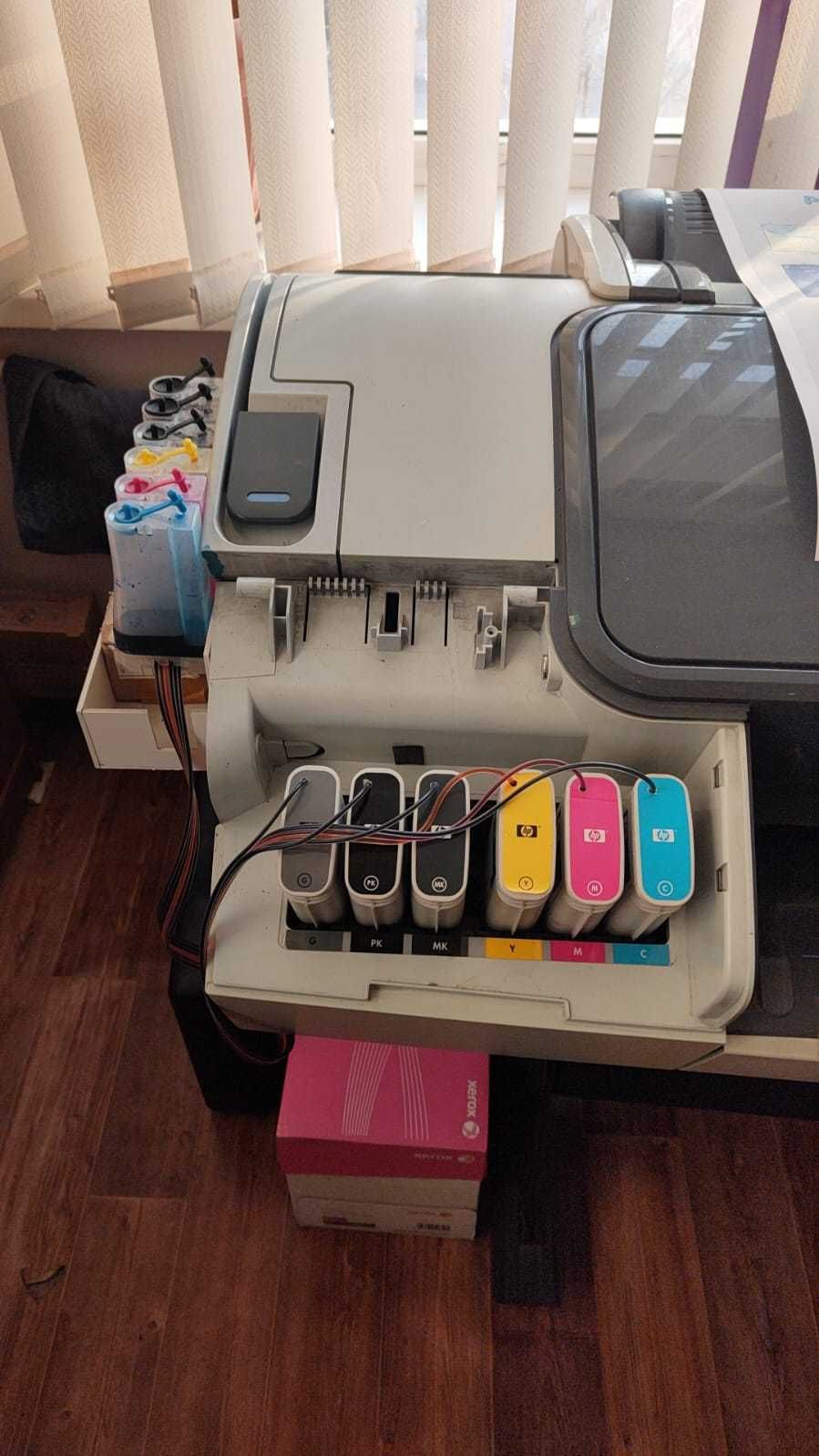 Плоттер HP Designjet T790 44" цветной с СНПЧ