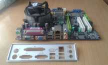 Материнская плата Foxconn 945GZ7MC-KS2H (LGA 775) + P4 3.2 GНz+ кулер