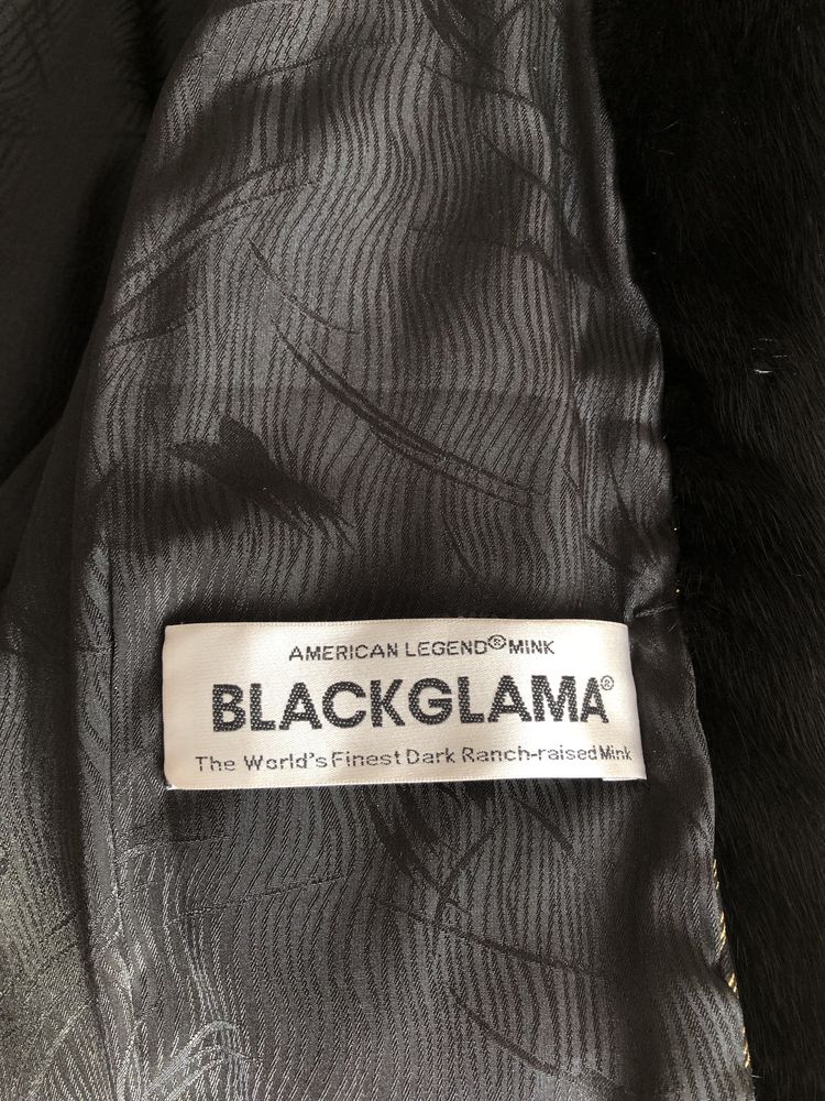 Продам норковую шубу BLACKGLAMA с капюшоном из финского меха