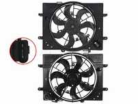 Диффузор радиатора  Jac J7