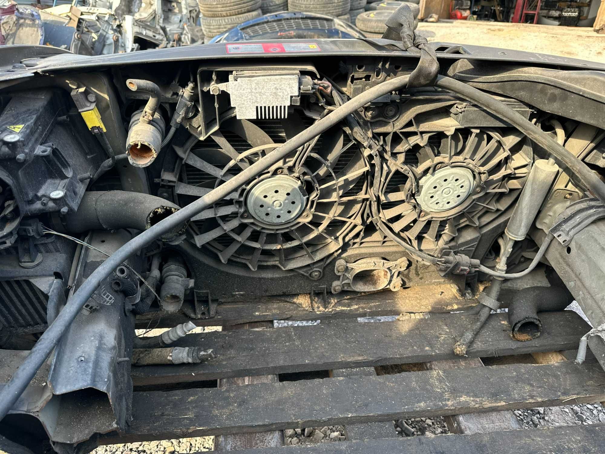 Ноускат носик Ауди Audi A6 C6 2004гв из Японии.