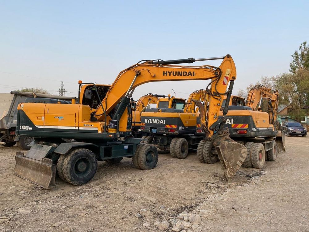 Услуги колесного экскаватора 140/145, снос дома,рытье котлован,траншей
