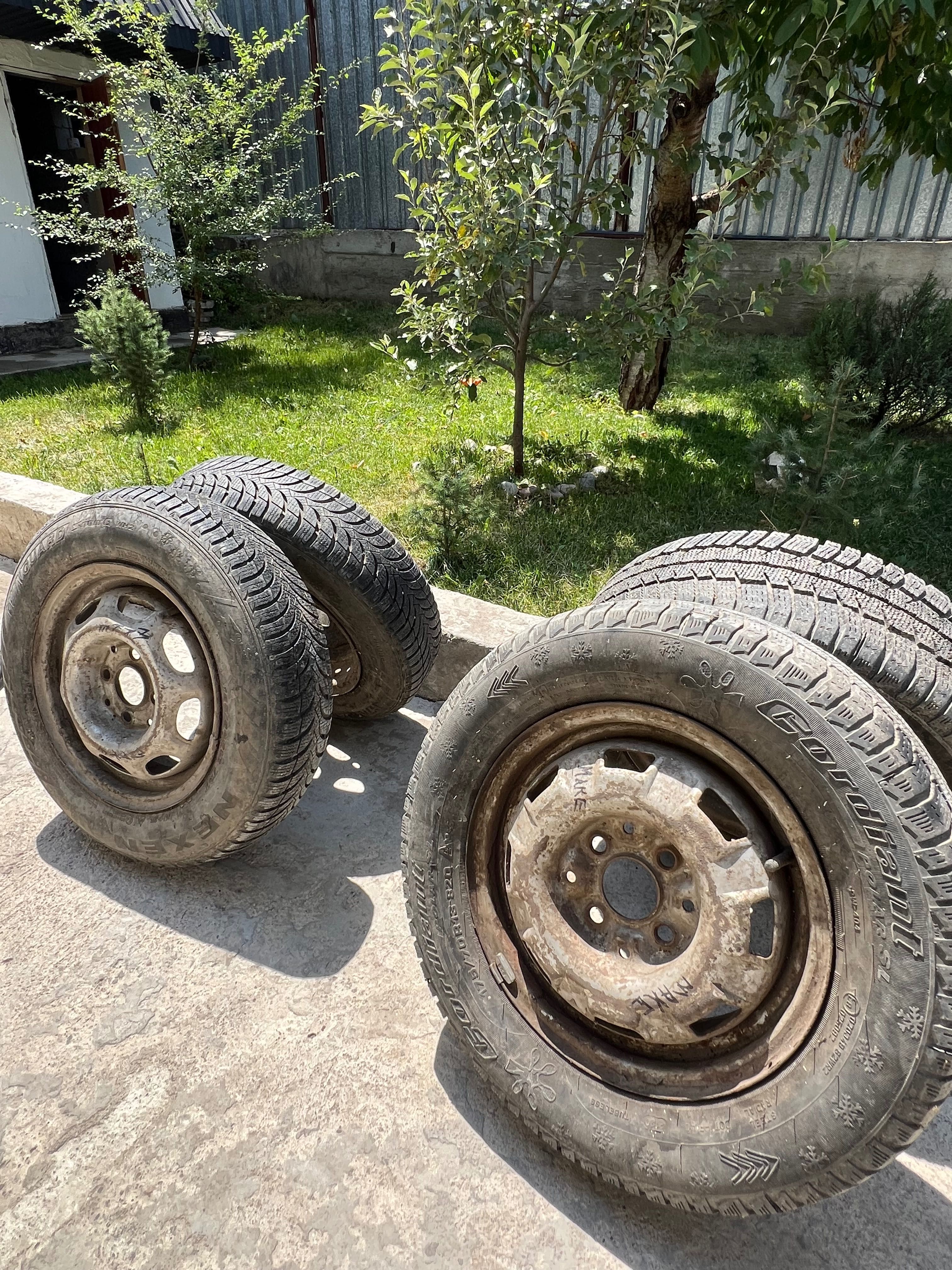 Автошины зимние с дисками
