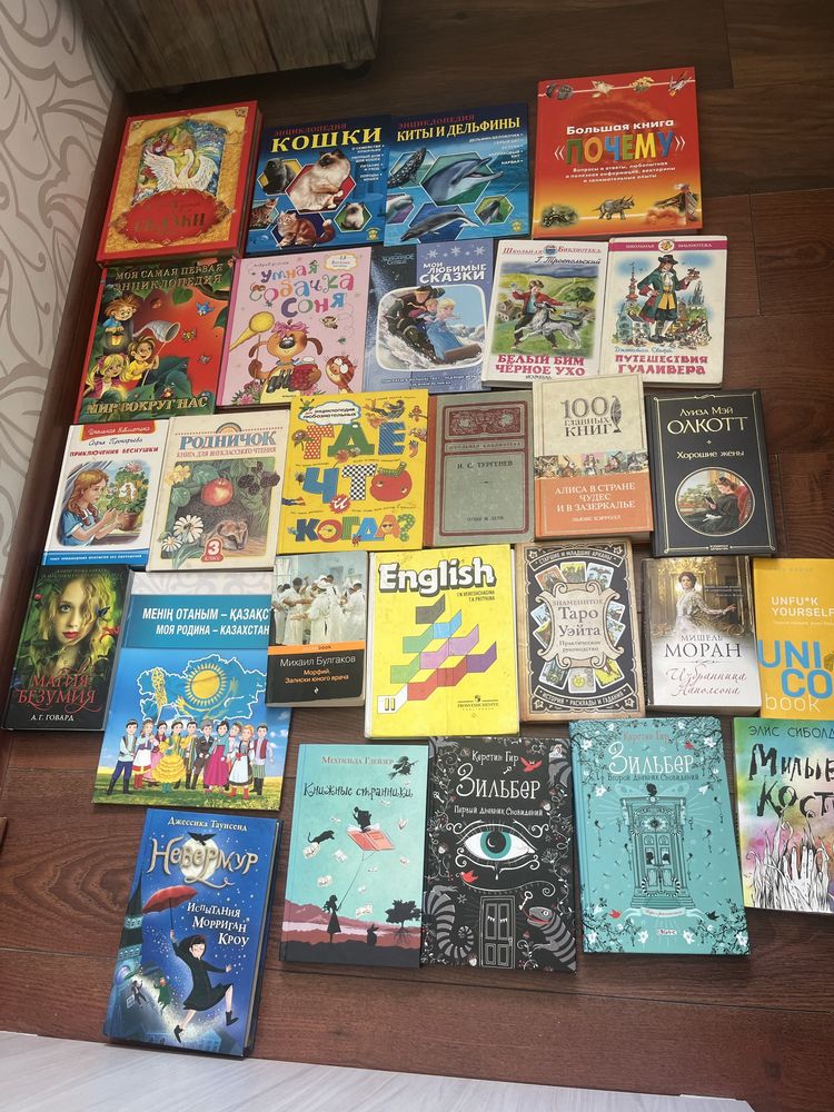 Детские, подростковые книги(энциклопедии, дошкольное чтение и др.)