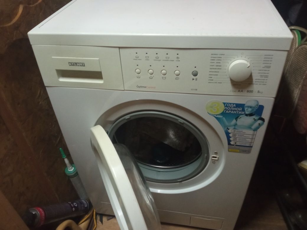 Продам стиральную машину atlant class AA/ 800/ 5kg. в хорошем состоян.