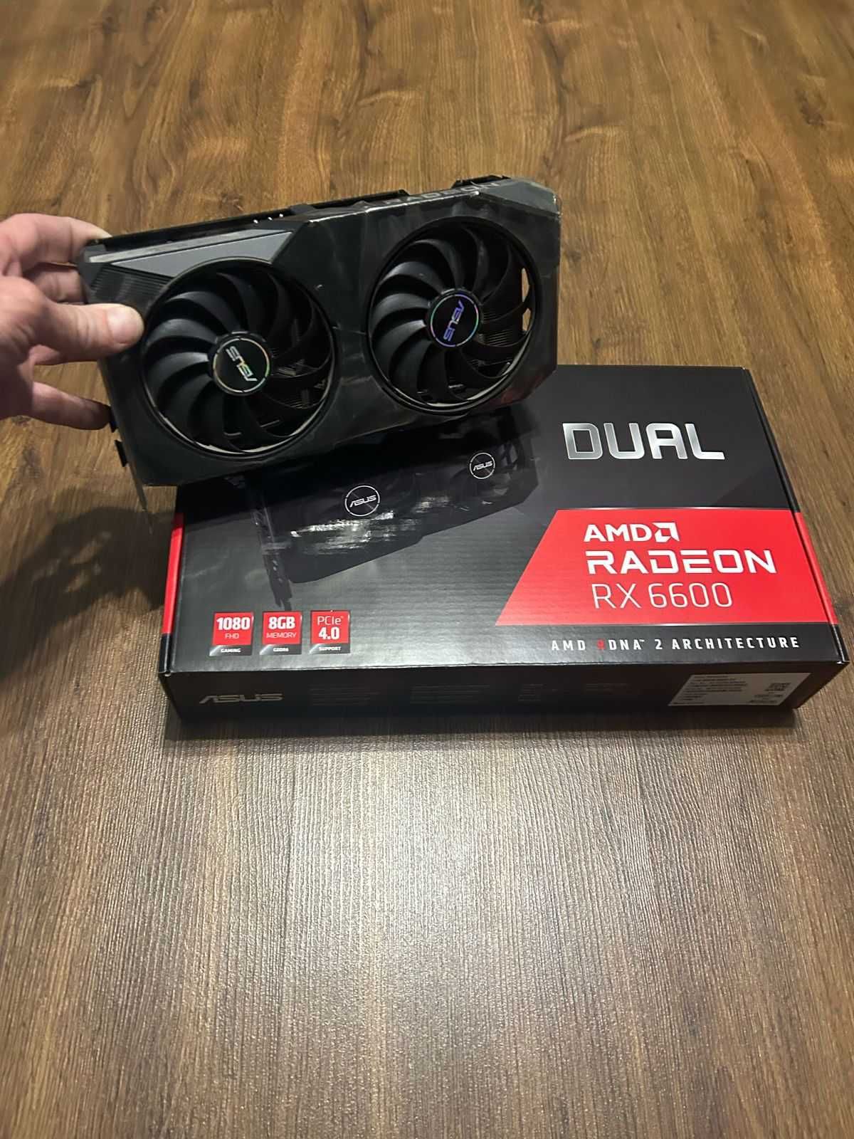 Видеокарта ASUS RX 6600, в отличном состоянии.