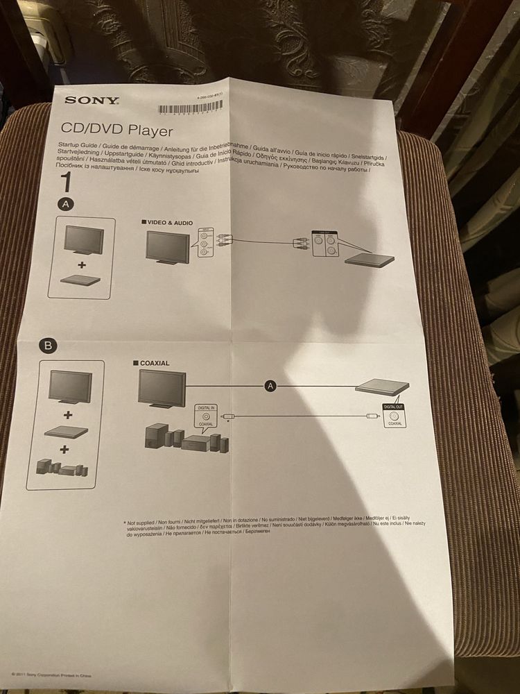 Sony проигрыватель