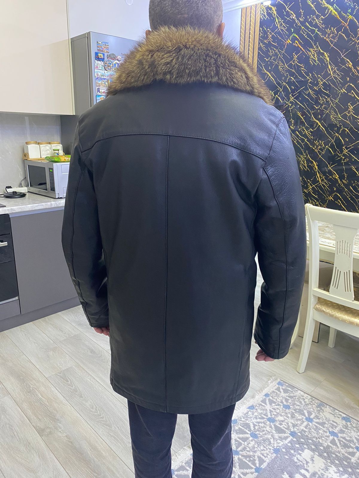 Продам дублёнку из натурального меха и кожи