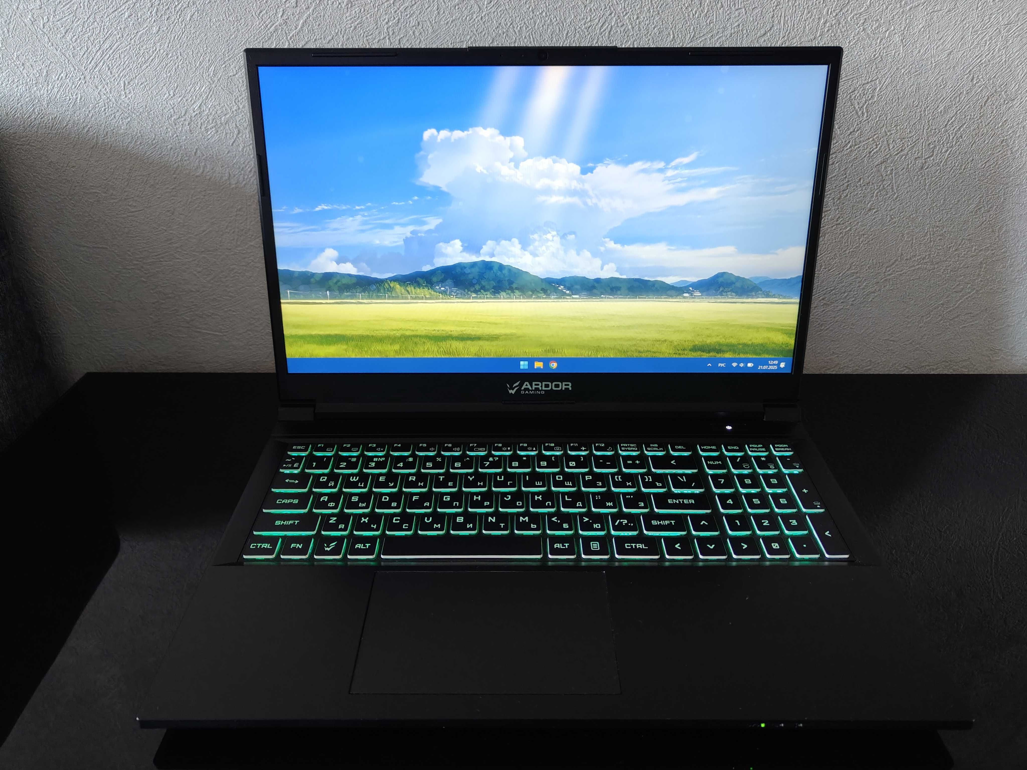 Продам игровой ноутбук Ardor Gaming NEO G15-I5ND302