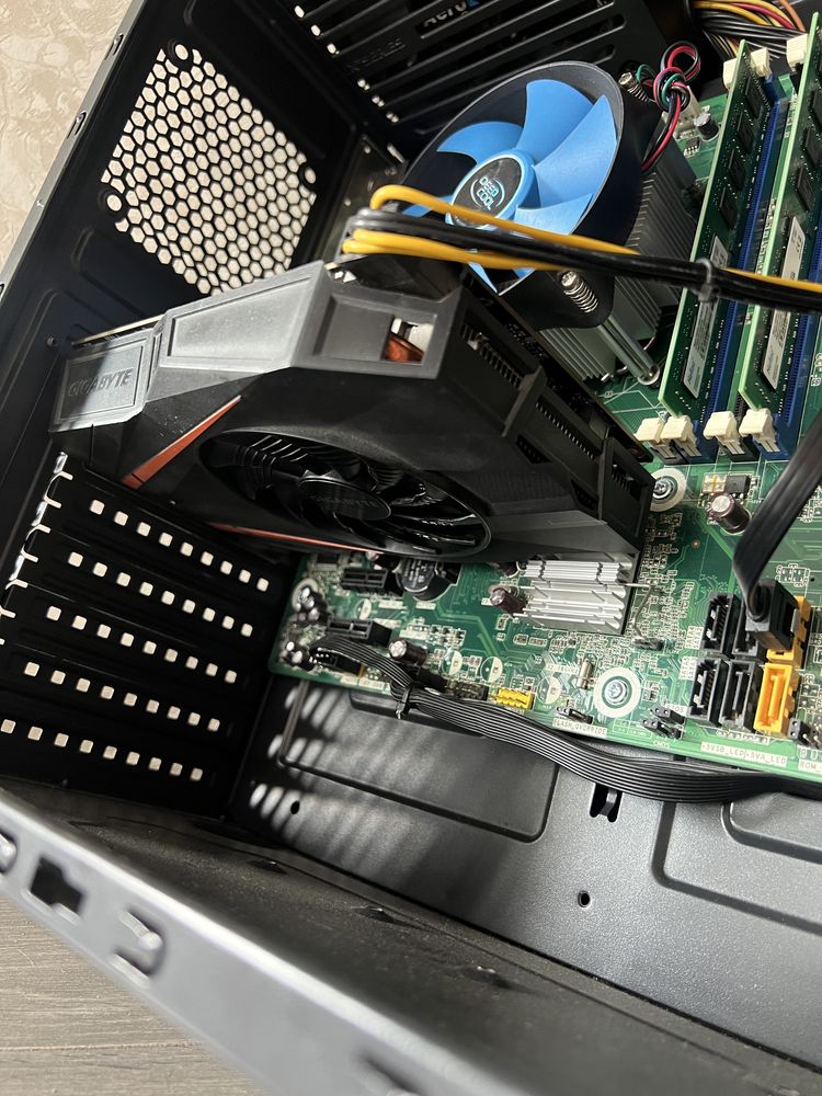 Мощный игровой компьютер I7 2600/RAM16GB/SSD/1060 3GB