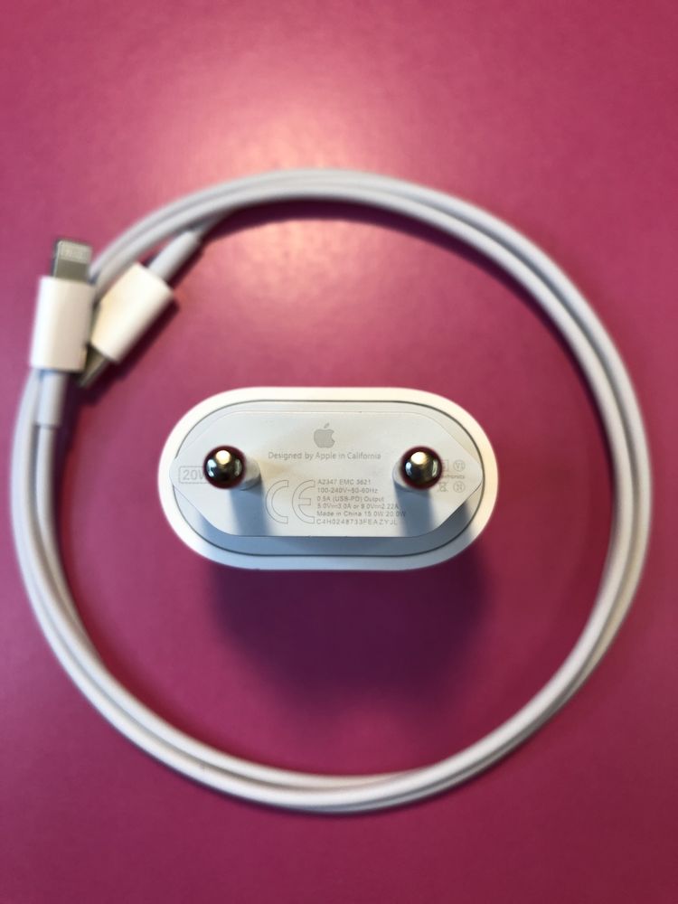 Оригинал Зарядка Айфон 20w Адаптер iPhone 11 12 13 ,14 Быстрая зарядка