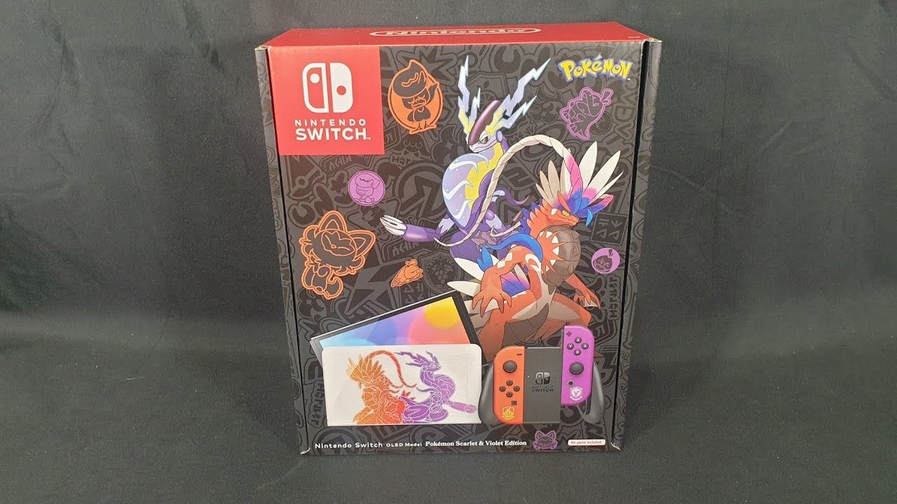Продам новый прошитый Nintendo Switch Oled Pokemon Edition