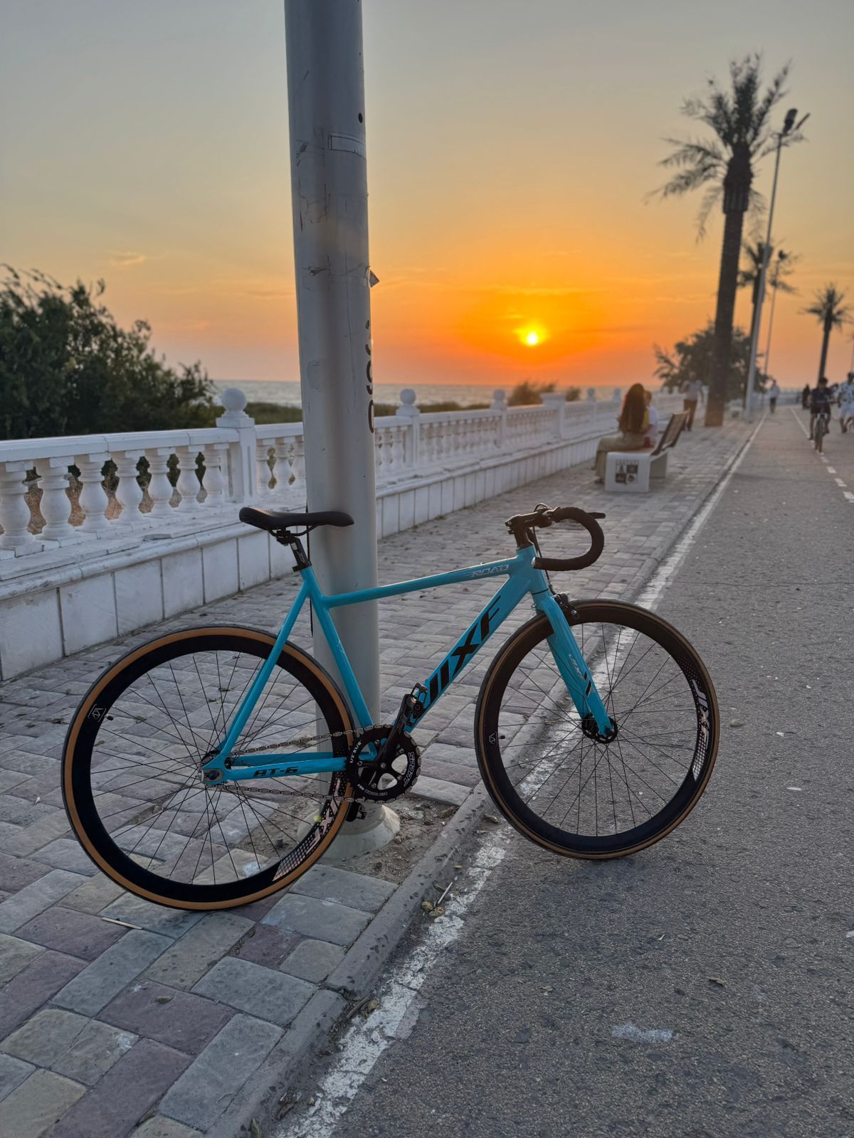 fixed gear at-6 с тормазами