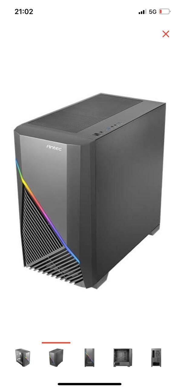 Корпус Antec Draco со стеклом на боковой крышке
