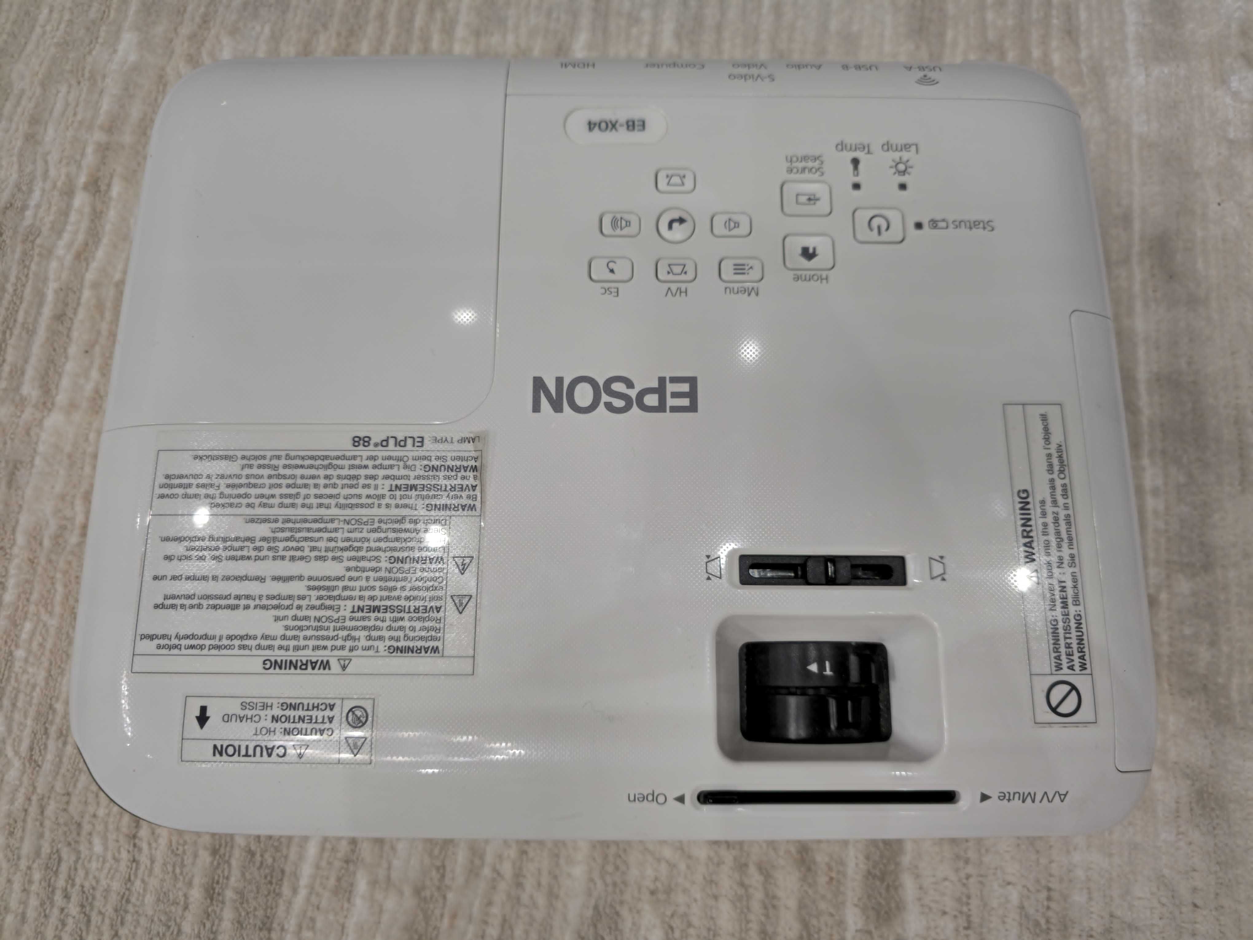 Аренда Проектор Epson + Экран + Колонка с микрофоном Астана