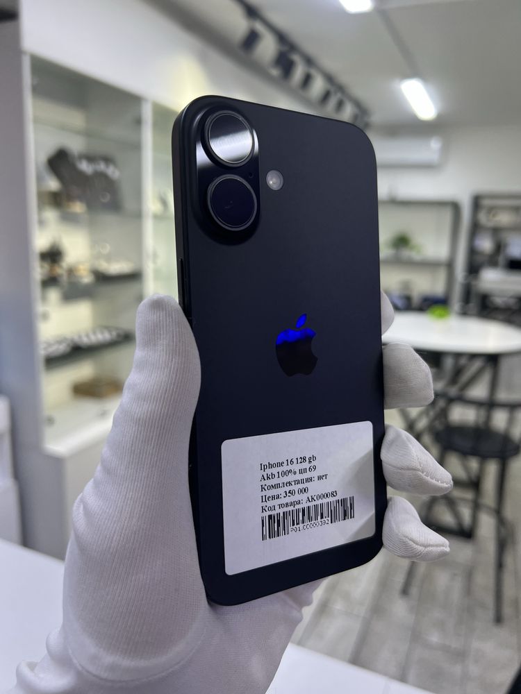 Iphone 16 128 gb Akb 100% цп 69