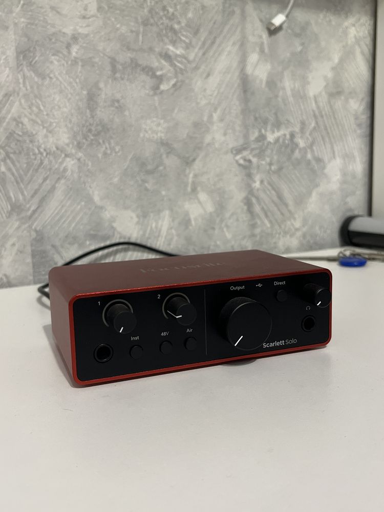 звуковая карта focusrite 4gn