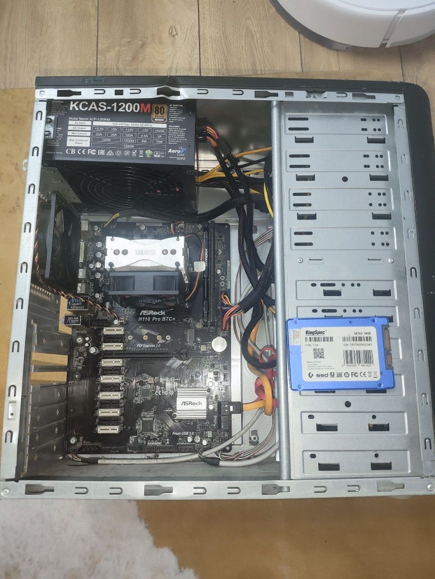 Продам системный блок i5 7400 без видео карты