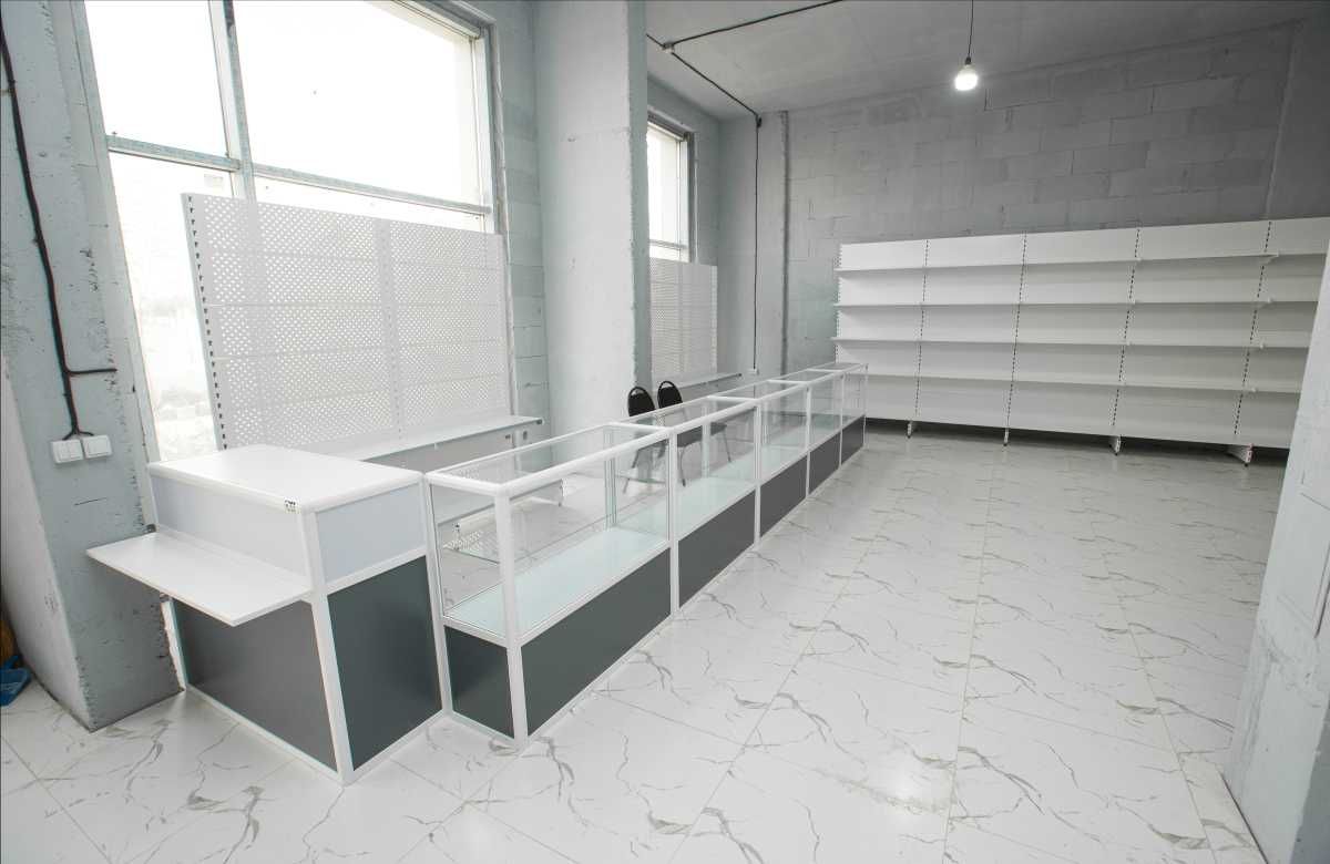 Торговое оборудование для магазина, стеллаж, прилавок витрина pato