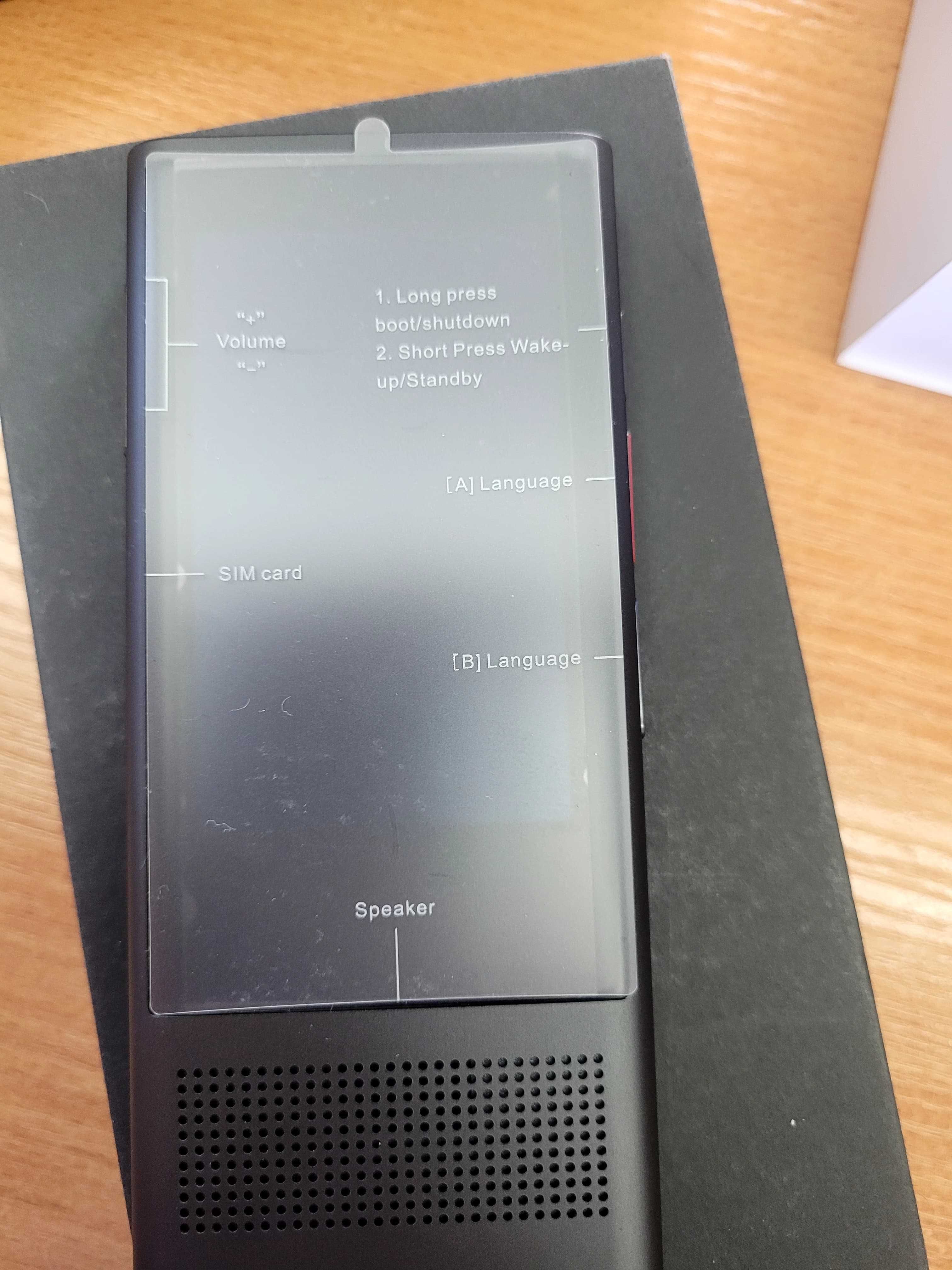 Boeleo W1 3.0 голосовой электронный переводчик WiFi+4G+offline+AI